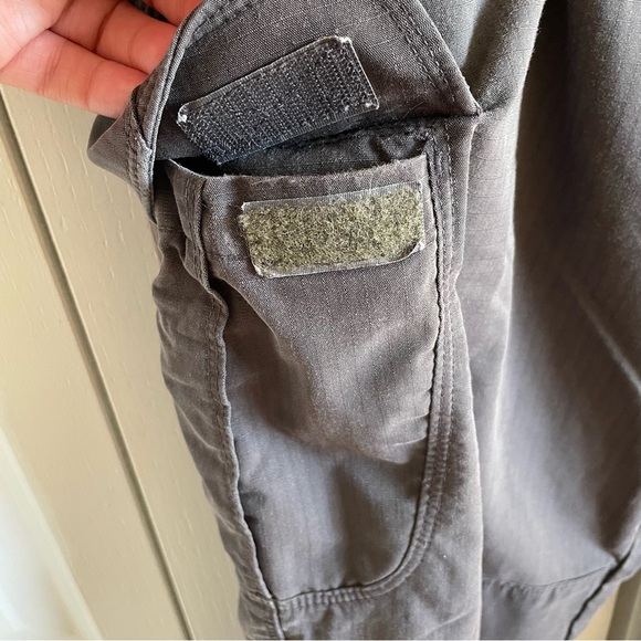 5.11 Tactical Stryke Pants Men's 40x30 Gray Flex-Tac Ripstop Cargo Straight Worn - Picture 3 of 16